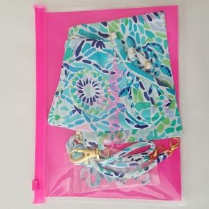 Lilly Pulitzer Mask and Mask Lanyard